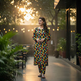 Khanabadosh Printed Winter Linen Unstitched 2Pc Suit KBWUS-0031