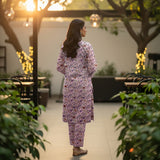 Khanabadosh Printed Winter Linen Unstitched 2Pc Suit KBWUS-0034