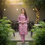Khanabadosh Printed Winter Linen Unstitched 2Pc Suit KBWUS-0038