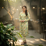 Khanabadosh Printed Winter Linen Unstitched 2Pc Suit KBWUS-0041