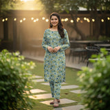 Khanabadosh Printed Winter Linen Unstitched 2Pc Suit KBWUS-0042