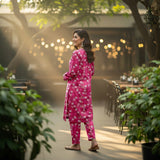 Khanabadosh Printed Winter Linen Unstitched 2Pc Suit KBWUS-0045