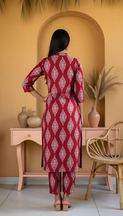 Khanabadosh Printed Winter Khaddar Unstitched 2Pc Suit KBWUS-0047