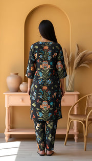 Khanabadosh Printed Winter Khaddar Unstitched 2Pc Suit KBWUS-0053