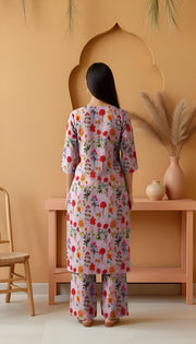 Khanabadosh Printed Winter Khaddar Unstitched 2Pc Suit KBWUS-0060