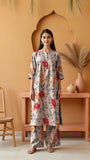 Khanabadosh Printed Winter Khaddar Unstitched 2Pc Suit KBWUS-0062