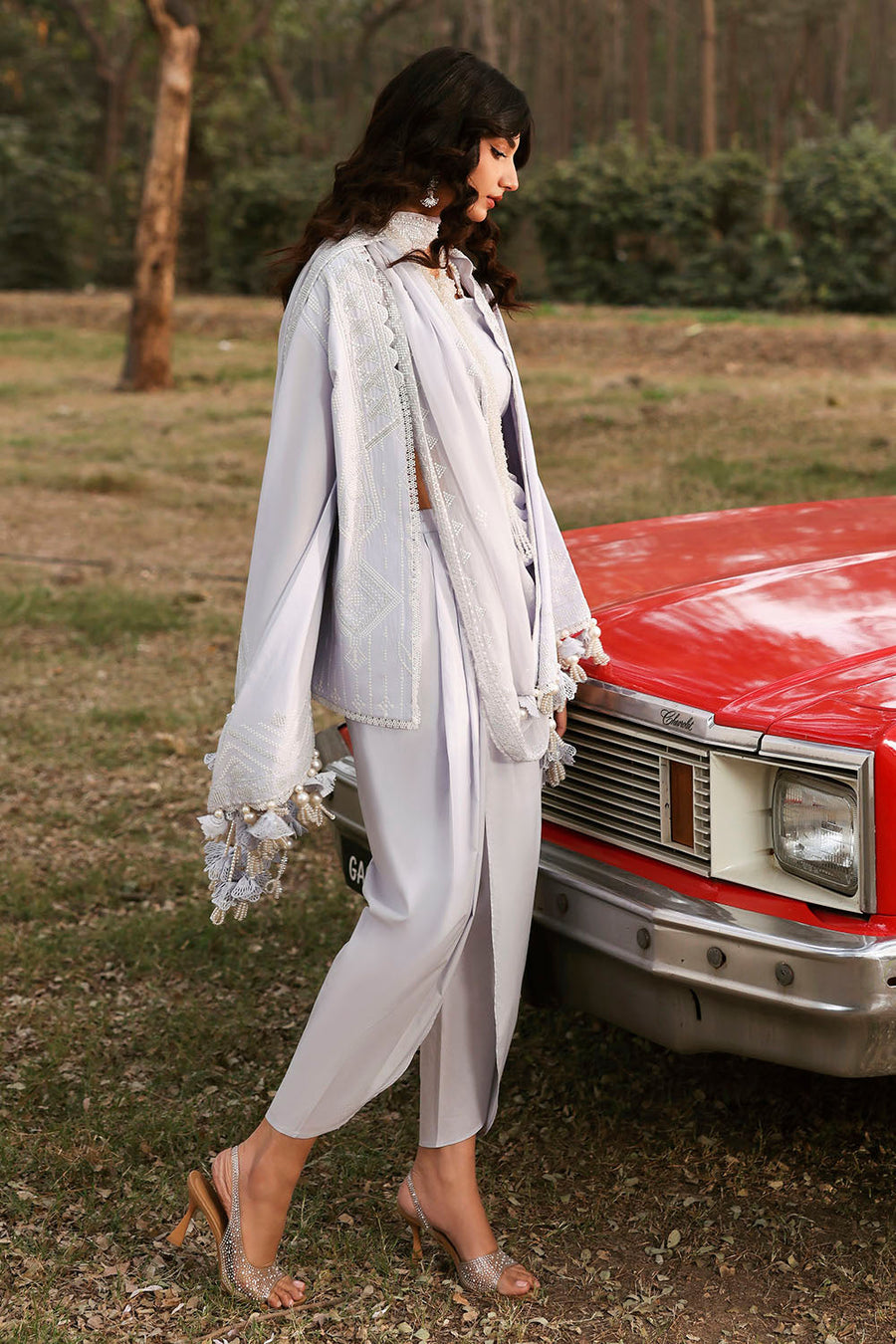 Gul Ahmed Luxury Lawn Unstitched Embroidered 3Pc Suit KD-62007