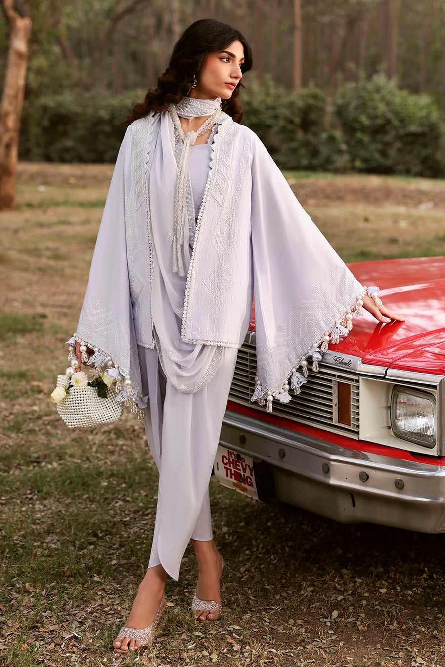 Gul Ahmed Luxury Lawn Unstitched Embroidered 3Pc Suit KD-62007