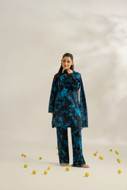 Feathers Dosti Digital Printed Khaddar Unstitched 3Pc Suit KELNOR-FT583