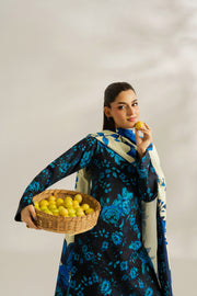 Feathers Dosti Digital Printed Khaddar Unstitched 3Pc Suit KELNOR-FT583