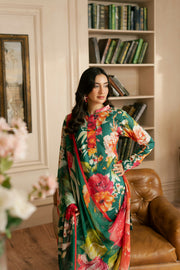 Feathers Dewdrop Unstitched Digital Printed Lawn 3Pc Suit KEZMIR-FT454