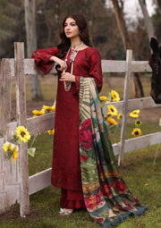Kahf Festive Embroidered Luxury Lawn Unstitched 3Pc Suit KFL-02 ALORA