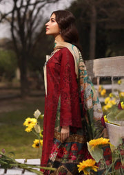 Kahf Festive Embroidered Luxury Lawn Unstitched 3Pc Suit KFL-02 ALORA