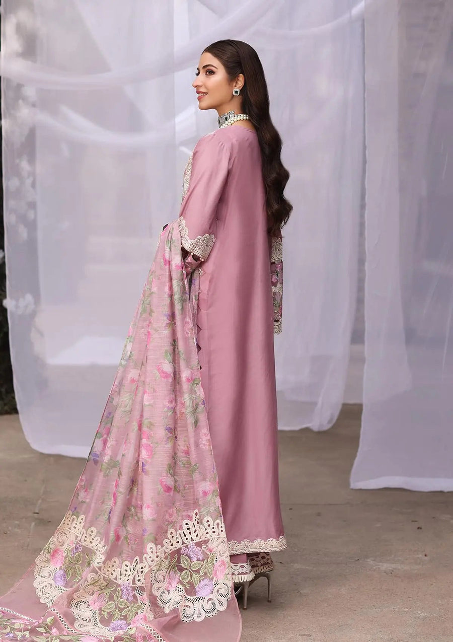 Kahf Festive Embroidered Luxury Lawn Unstitched 3Pc Suit KFL-03 SASSI
