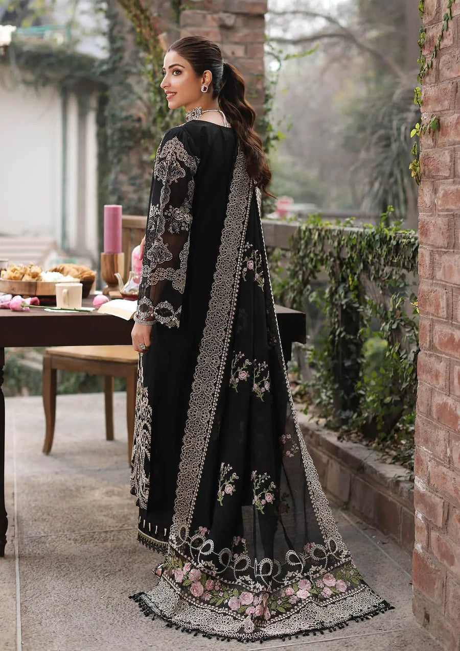 Kahf Festive Embroidered Luxury Lawn Unstitched 3Pc Suit KFL-06 NOOR