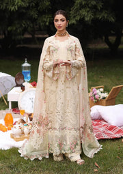 Kahf Festive Embroidered Luxury Lawn Unstitched 3Pc Suit KFL-07 SHIREEN