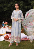 Kahf Festive Embroidered Luxury Lawn Unstitched 3Pc Suit KFL-08A FIRUZE