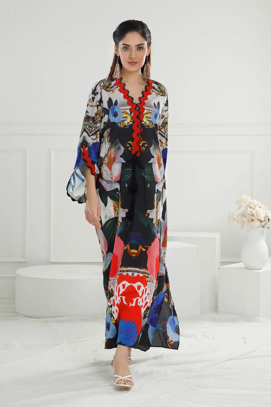 Gul Ahmed The joy Of Summer Printed Cotton Unstitched 1Pc Shirt KFN-52002