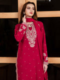 Faiza Faisal Signature Pret Dyed Embroidered Thai Silk 3Pc Suit - KHAI