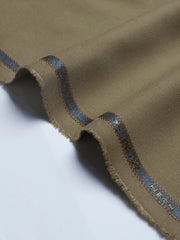 Neon by Dynasty Fabrics Men's Unstitched Wash & Wear Suit - Khaki
