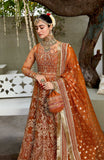Zarin by Eleshia Unstitched Embroidered Net 3Pc Suit - KHWAHER