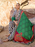 Zainab Chottani Embroidered Herringbone Unstitched 3Pc Suit D-04 Kiara