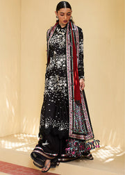 Suffuse Eid Unstitched Embroidered Lawn 3Pc Suit - KIRAN