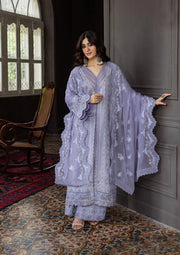 Kahf Premium Embroidered Karandi Unstitched 3Pc Suit KKH-04 WISTERIA