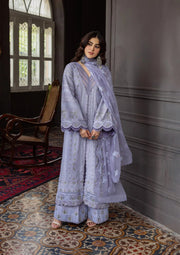 Kahf Premium Embroidered Karandi Unstitched 3Pc Suit KKH-04 WISTERIA