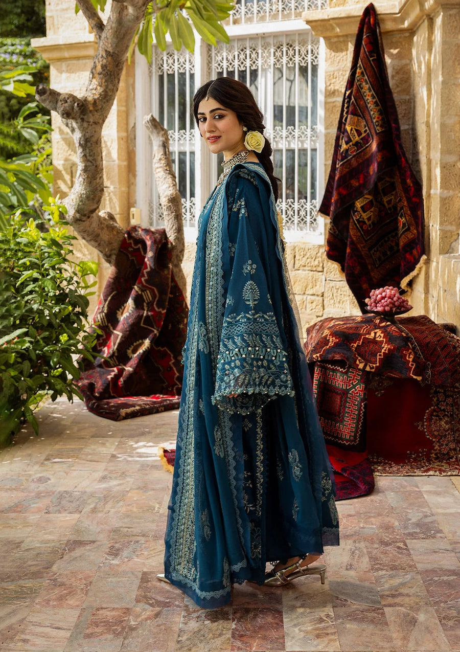 Kahf Premium Embroidered Karandi Unstitched 3Pc Suit KKH-05 CYARA