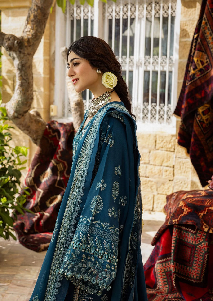 Kahf Premium Embroidered Karandi Unstitched 3Pc Suit KKH-05 CYARA