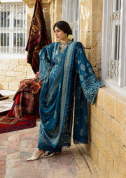 Kahf Premium Embroidered Karandi Unstitched 3Pc Suit KKH-05 CYARA