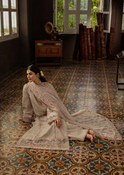 Kahf Premium Embroidered Karandi Unstitched 3Pc Suit KKH-07 BALI