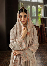 Kahf Premium Embroidered Karandi Unstitched 3Pc Suit KKH-07 BALI