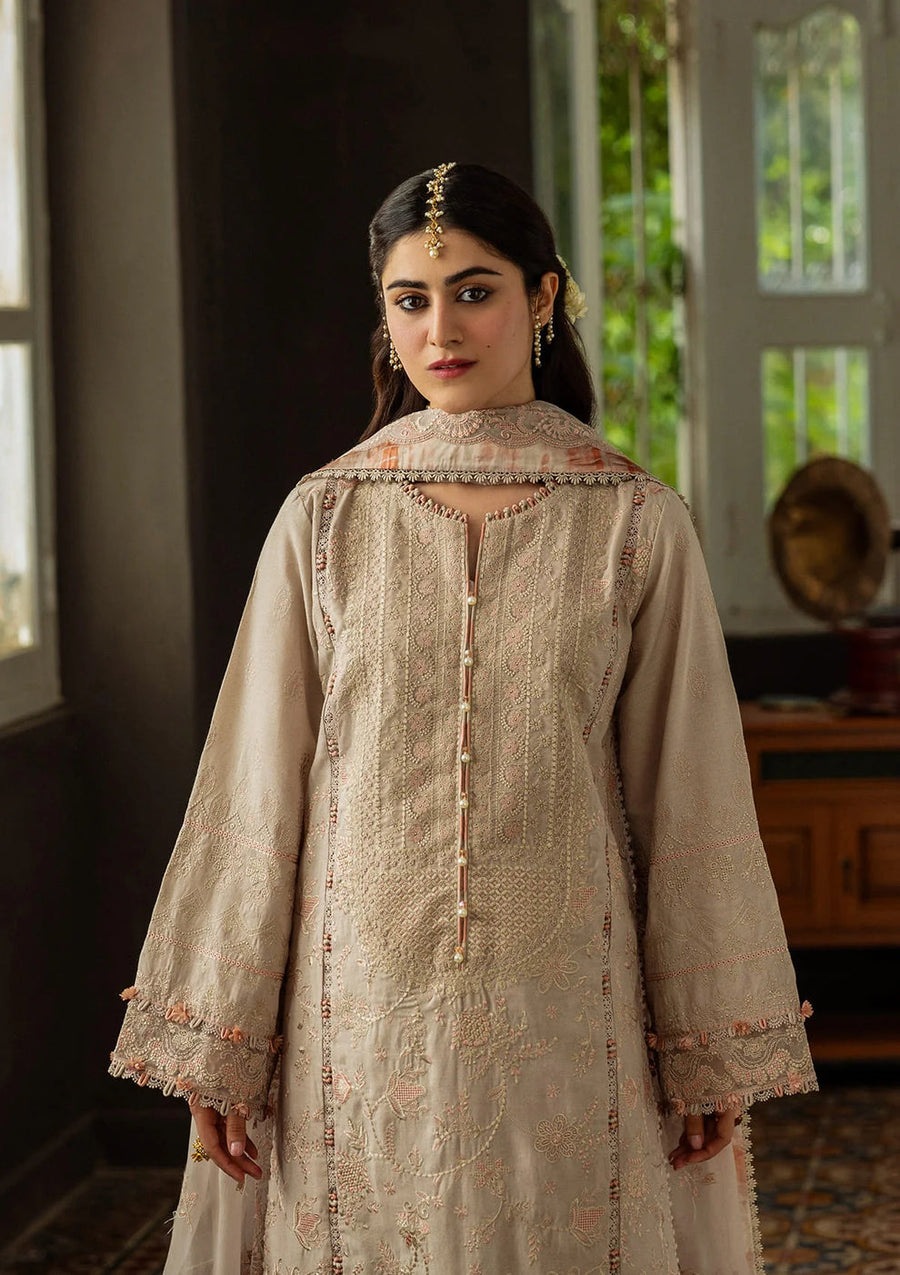 Kahf Premium Embroidered Karandi Unstitched 3Pc Suit KKH-07 BALI