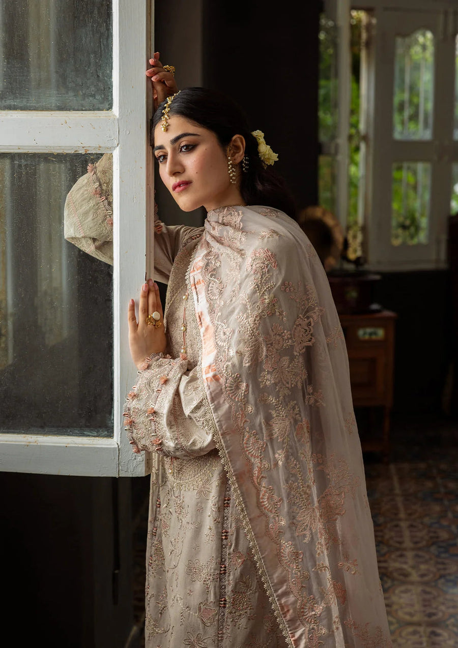 Kahf Premium Embroidered Karandi Unstitched 3Pc Suit KKH-07 BALI