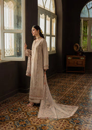 Kahf Premium Embroidered Karandi Unstitched 3Pc Suit KKH-07 BALI