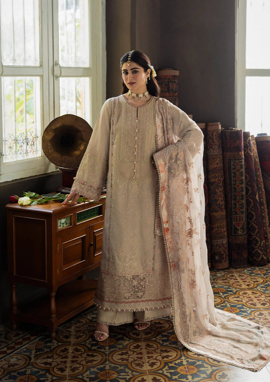 Kahf Premium Embroidered Karandi Unstitched 3Pc Suit KKH-07 BALI