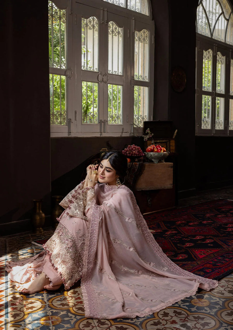 Kahf Premium Embroidered Karandi Unstitched 3Pc Suit KKH-08 ROSABELLE