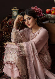 Kahf Premium Embroidered Karandi Unstitched 3Pc Suit KKH-08 ROSABELLE