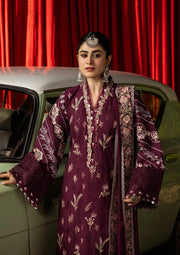 Kahf Premium Embroidered Karandi Unstitched 3Pc Suit KKH-06A UMBALITE