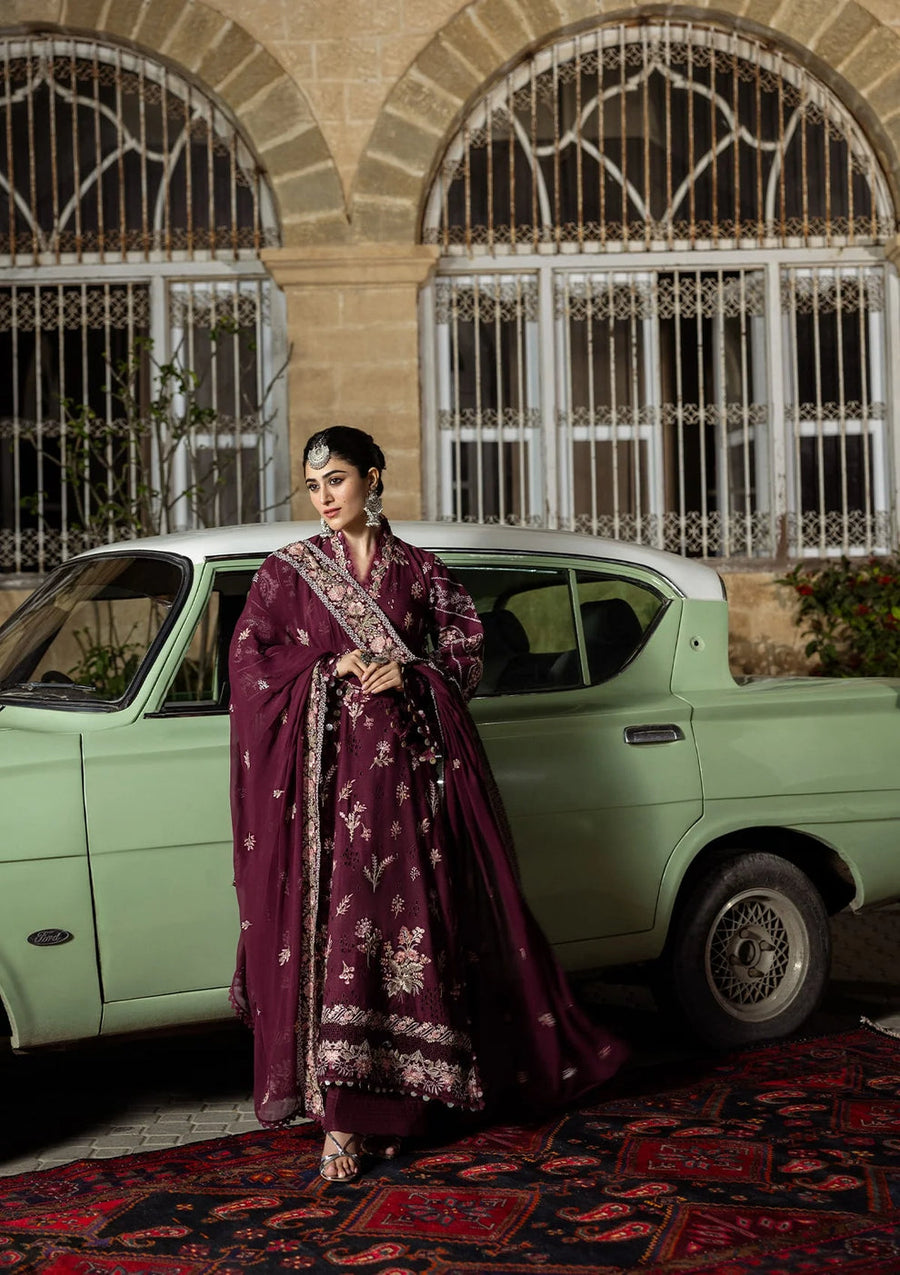 Kahf Premium Embroidered Karandi Unstitched 3Pc Suit KKH-06A UMBALITE