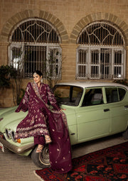 Kahf Premium Embroidered Karandi Unstitched 3Pc Suit KKH-06A UMBALITE