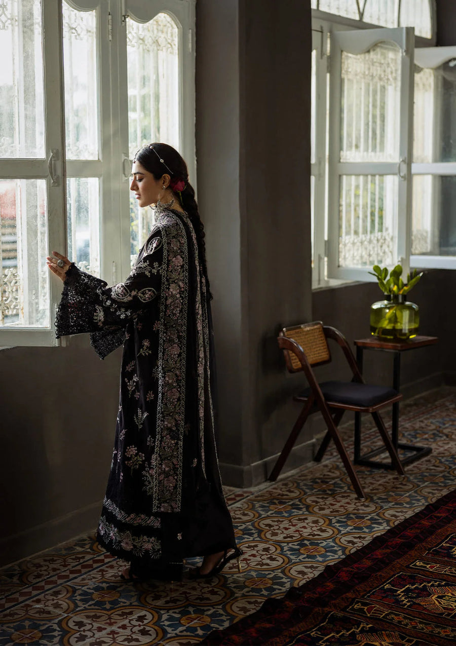 Kahf Premium Embroidered Karandi Unstitched 3Pc Suit KKH-06B LIARA