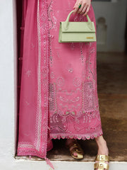 Qalamkar Qline Embroidered Linen Unstitched 3Pc Suit KL-04 BLOOM