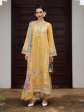 Qalamkar Qline Embroidered Linen Unstitched 3Pc Suit KL-06 GLEAM