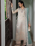 Qalamkar Qline Embroidered Linen Unstitched 3Pc Suit KL-07 WHISPER
