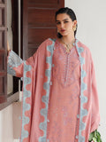 Qalamkar Qline Embroidered Linen Unstitched 3Pc Suit KL-10 FAYE