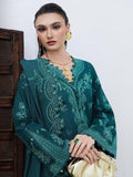 Qalamkar Qlinekari Embroidered Linen Unstitched 3Pc Suit KL-11 MEADOW