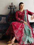 Qalamkar Qline Embroidered Linen Unstitched 3Pc Suit KL-12 ROOHI